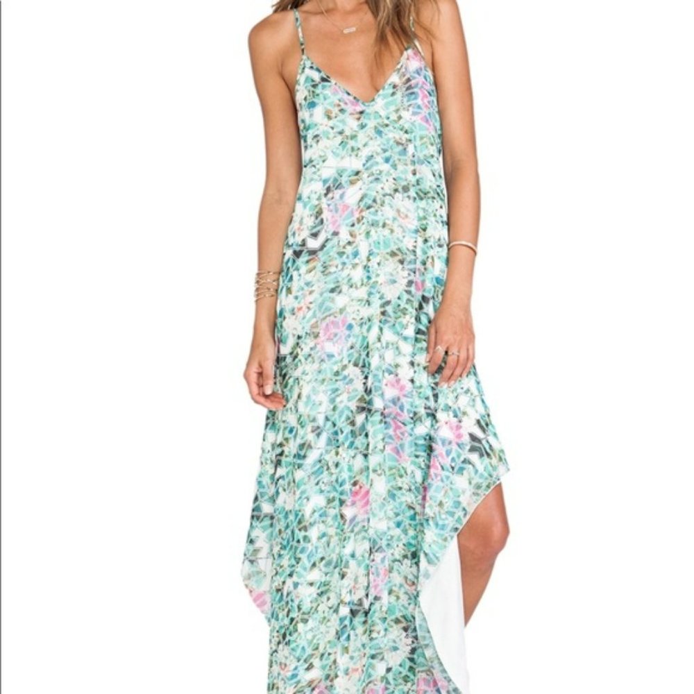 Lovers + Friends “Curaçao” Maxi Dress, Sz. S, (EUC)